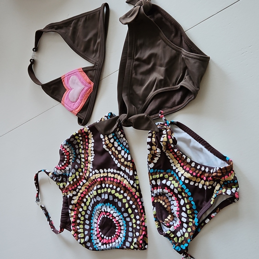 2 Sets of Bikini Bathing Suits 3T